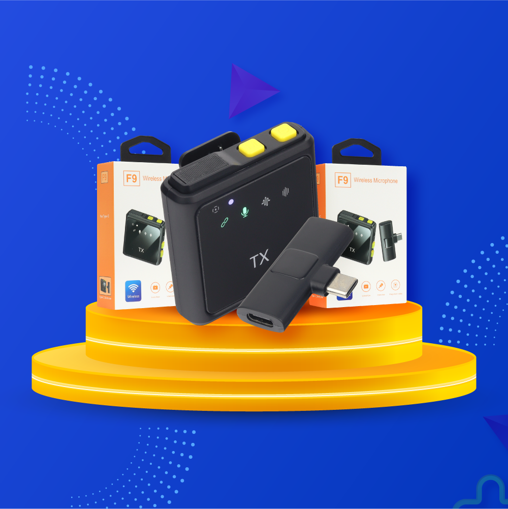 MICROFONO TX DE SOLAPA TIPO C – F9-TC